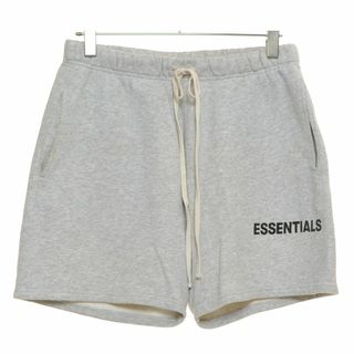 FEAR OF GOD - FEAR OF GOD フィアオブゴッド ●スウェットショーツ ショートパンツ ハーフ ESSENTIALS サイズS メンズ グレー