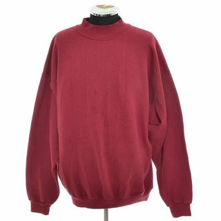 ヘインズ(Hanes)のHanes ヘインズ ◯スウェットシャツ トレーナー USA製 90s ヴィンテージ サイズXXL メンズ ボルドー 無地(スウェット)