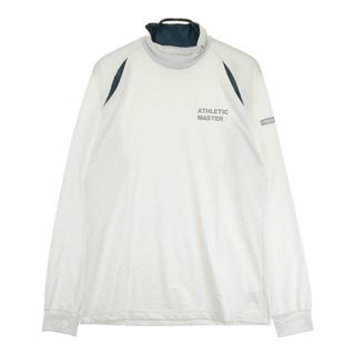 サイズ：6 MASTER BUNNY EDITION マスターバニーエディション  ハイネック 長袖Tシャツ  ホワイト系 [240101491786] ゴルフウェア メンズ ストスト(ウエア)