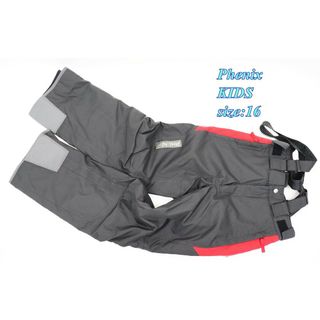 フェニックス(phenix)のPhenix フェニックス ジュニア スキーパンツ サイズ16 ダークグレー EJ55317 スポーツ R2507-246(ウエア)
