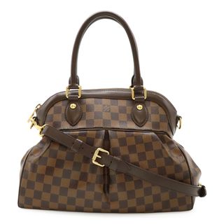 ルイヴィトン(LOUIS VUITTON)のLOUIS VUITTON ルイ ヴィトン ダミエ トレヴィPM ハンドバッグ 2WAY ショルダーバッグ セミショルダー 肩掛け N51997(ショルダーバッグ)