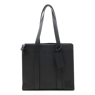 ルイヴィトン(LOUIS VUITTON)のLOUIS VUITTON ルイ ヴィトン LVアエログラム テイクオフ トートバッグ ショルダートート レザー ノワール 黒 ブラック M57308(トートバッグ)