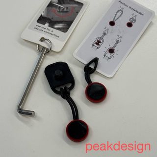 ピークデザイン(peak design)のPEAK DESIGN アンカーマウントPL-AN1 ×1 アンカー×2個 良品(デジタル一眼)