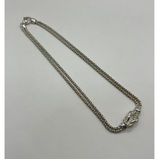 ティファニー(Tiffany & Co.)のティファニー TIFFANY ダブルロープセンターノット ネックレス SV925(ネックレス)
