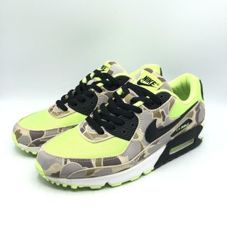 ナイキ(NIKE)の【中古】Nike Air Max 90 "Green Camo" 27.5cm CW4039-300 ナイキ エアマックス 90 "グリーンカモ" [17][240017714136](その他)