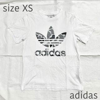 adidas アディダス メンズTシャツ ロゴTシャツ 半袖 トレフォイル XS