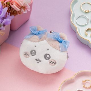 ちいかわがま口　ハチワレ　リボン(キャラクターグッズ)