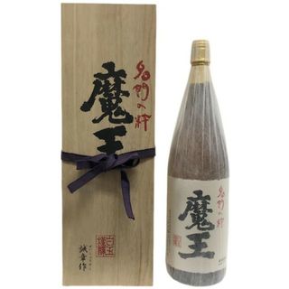 シラタマジョウゾウ(白玉醸造)の芋焼酎 魔王 1800ml 25度 白玉醸造 詰め日2025年03月25日 桐箱付属 【新品未開栓品】 22507K561(焼酎)