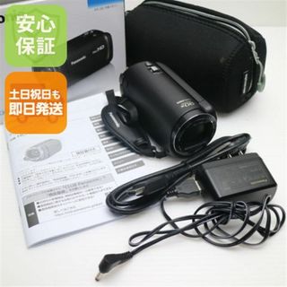 パナソニック(Panasonic)の超美品 HC-V495M ブラック  デジビデ Panasonic 即日発送 土日祝発送OK M111(ビデオカメラ)