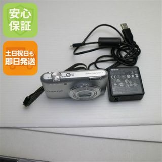 ニコン(Nikon)の超美品 COOLPIX S6400 クリスタルシルバー  M111(コンパクトデジタルカメラ)