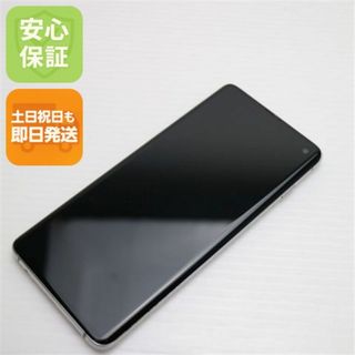 ギャラクシー(Galaxy)の超美品 SC-03L Galaxy S10 プリズムホワイト  M111(スマートフォン本体)