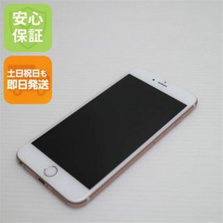アイフォーン(iPhone)の超美品 SIMフリー iPhone6S PLUS 16GBローズゴールド  M111(スマートフォン本体)