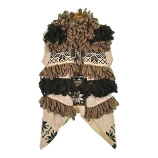 サカイ(sacai)のsacai サカイ ベスト M 茶 【古着】【中古】【送料無料】(ベスト/ジレ)