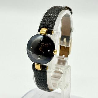 ラドー(RADO)の稼働品 RADO ラドー jubile ジュビリー 腕時計 黒文字盤 クォーツ(腕時計)