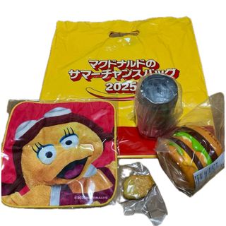 マクドナルド(マクドナルド)の新品　マクドナルド サマーチャンスバッグ　福袋 2025 グッズ　4点　マック(ノベルティグッズ)
