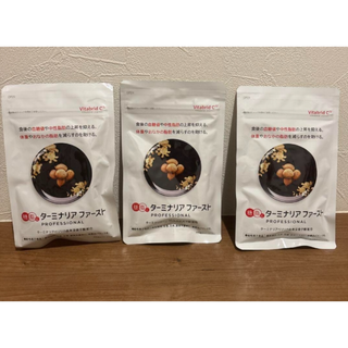 新品 ターミナリアファースト120粒入り3袋セット(その他)