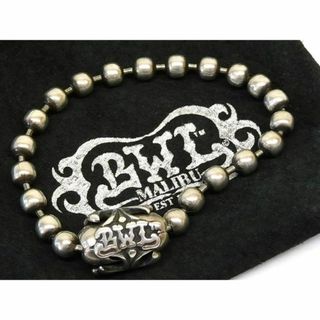 美品 BWL ■ ビルウォールレザー ボールチェーン ブレスレット 腕周り約15.9cm Bill Wall Leather□7G(ブレスレット/バングル)