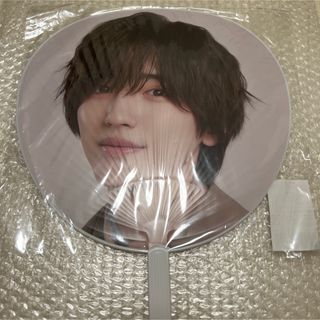 なにわ男子 BON BON VOYAGE ライブ グッズ うちわ 道枝駿佑(アイドルグッズ)
