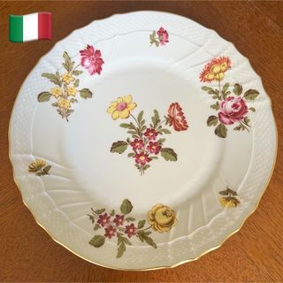 Richard Ginori - 【希少品】リチャードジノリ★フローラ★豪華な手描きプレート