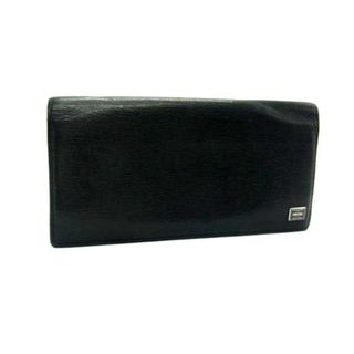 ポーター(PORTER)の■美品■ PORTER ポーター レザー 二つ折り 長財布 ウォレット 札入れ 小銭入れ レディース メンズ ネイビー系 DJ6540(折り財布)