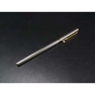 ミキモト(MIKIMOTO)の■美品■ MIKIMOTO ミキモト 本真珠 パール約2mm ボールペン 筆記用具 ステーショナリー シルバー系×ゴールド系 DJ6499(その他)