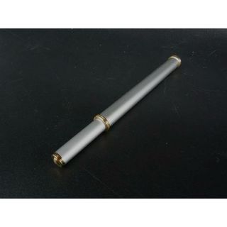 ミキモト(MIKIMOTO)の■美品■ MIKIMOTO ミキモト 本真珠 パール約3mm ボールペン 筆記用具 ステーショナリー シルバー系×ゴールド系 DJ6491(その他)