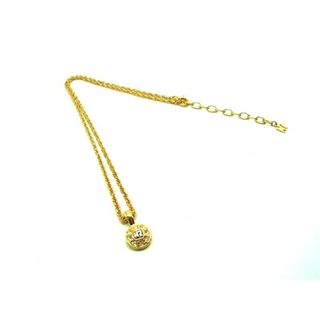 ニナリッチ(NINA RICCI)のNINA RICCI ニナリッチ ラインストーン ネックレス ペンダント アクセサリー レディース ゴールド系 DJ6433(ネックレス)