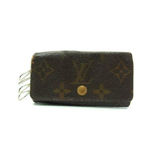 ルイヴィトン(LOUIS VUITTON)のLOUIS VUITTON ルイヴィトン M69517 モノグラム ミュルティクレ4 4連キーケース 鍵入れ レディース メンズ ブラウン系 DJ6599(その他)