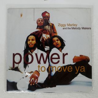 UK盤 ZIGGY MARLEY AND THE MELODY MAKERS/POWER TO MOVE YA/ELEKTRA EKR208T 12(クラブ/ダンス)