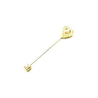 ニナリッチ(NINA RICCI)のNINA RICCI ニナリッチ ハートモチーフ パール ピンブローチ ピンバッジ アクセサリー レディース ゴールド系 DJ6337(その他)