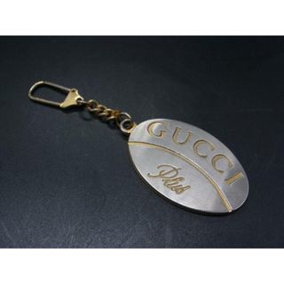 グッチ(GUCCI)のGUCCI グッチ オールドグッチ GUCCI PLUS グッチプラス キーホルダー バッグチャーム シルバー系×ゴールド系 DY0759(その他)