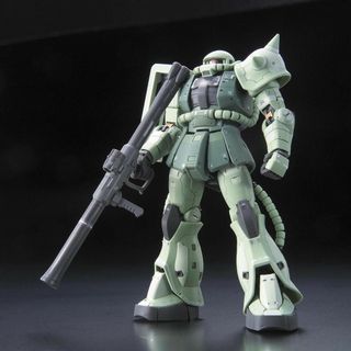 バンダイ(BANDAI)の(再販) RG 1/144 MS-06F 量産型ザク 機動戦士ガンダム プラモデル(5061596) バンダイスピリッツ(プラモデル)
