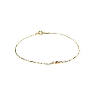 ヨンドシー(4℃)の4℃ ヨンドシー SV925 ラインストーン ブレスレット アクセサリー レディース ゴールド系 DJ2061(ブレスレット/バングル)