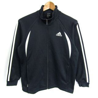 アディダス ジャージ ジャケット アウター クライマ365 スポーツウエア キッズ 男の子用 150サイズ 紺×白 adidas