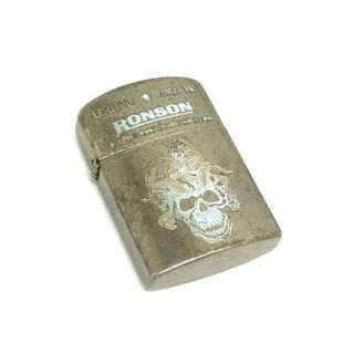 RONSON ロンソン 100周年記念 高級ライター オイルライター 喫煙グッズ 喫煙具 シルバー系 DJ0333
