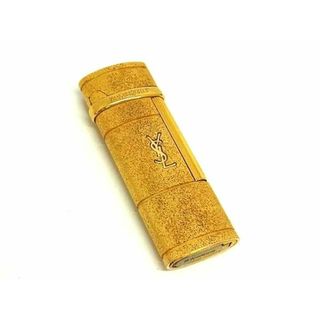 イヴサンローラン(Yves Saint Laurent)の■美品■ YVESSAINTLAURENT イヴサンローラン 高級ガスライター ローラーガスライター 喫煙グッズ 喫煙具 ゴールド系 DJ0283(その他)