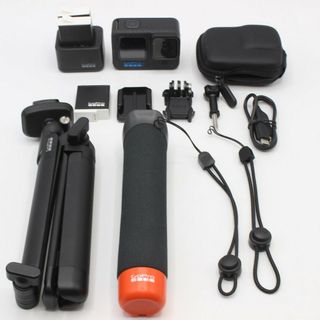 ゴープロ(GoPro)の【美品】GoPro HERO12 CHDHX-121-FW アクセサリー付 ウェアラブル アクションカメラ ゴープロ 本体(その他)