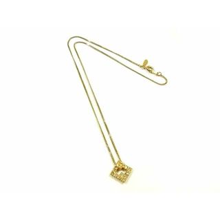 ジバンシィ(GIVENCHY)の■美品■ GIVENCHY ジバンシィ ヴィンテージ ラインストーン ネックレス ペンダント アクセサリー レディース ゴールド系 DI8167(ネックレス)