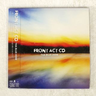 紙ジャケ 国内盤 THA BLUE HERB/FRONT ACT CD/THA BLUE HERB RECORDINGS TBHR-CD-002 CD □(ポップス/ロック(邦楽))
