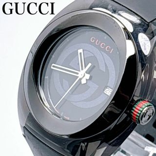 グッチ(GUCCI)の398 GUCCI グッチ　137.1 シンク　デイト　シェリー　腕時計(腕時計(アナログ))