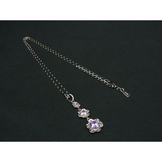 エテ(ete)の■美品■ ete エテ フラワー SV925 ネックレス ペンダント アクセサリー レディース シルバー系 DI2830(ネックレス)