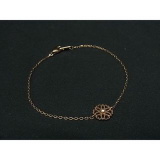 エテ(ete)のete エテ SV925 フラワー 花 ラインストーン ブレスレット アクセサリー レディース シルバー系 DI0596(ブレスレット/バングル)
