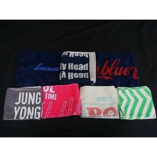 CNBLUE フェイスタオル マフラータオル スポーツタオル 7点セット まとめ売り DG8602(その他)