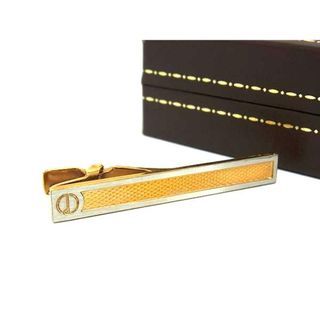 ダンヒル(Dunhill)の■美品■ dunhill ダンヒル ネクタイピン タイクリップ アクセサリー ビジネス 紳士 メンズ ゴールド系×シルバー系 DG8747(その他)