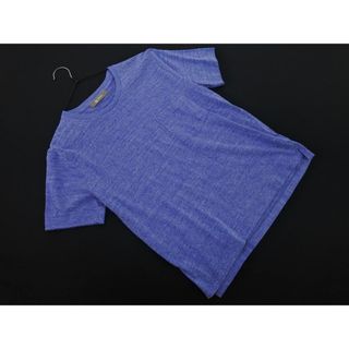 ナノユニバース(nano・universe)のnano universe ナノユニバース ポケット 半袖 カットソー sizeS/青 ■◆ メンズ(Tシャツ/カットソー(半袖/袖なし))