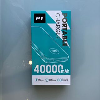 モバイルバッテリー  【40000mAh大容量 ・薄さ2.84cm】IAPOS