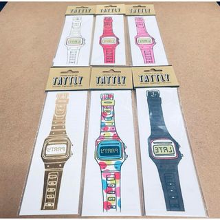 TATTLY タトゥーシール　腕時計　ステッカー
