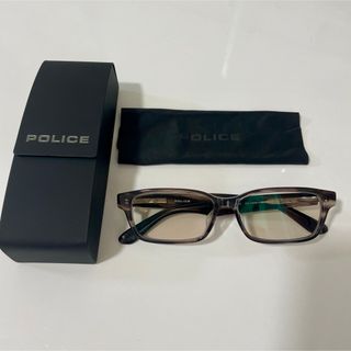 ポリス(POLICE)の【美品】POLICE眼鏡(サングラス/メガネ)