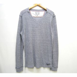 ディーゼル(DIESEL)のDIESEL◆ワッフル Vネック 長袖 カットソー トップス メンズ サイズL(Tシャツ/カットソー(七分/長袖))