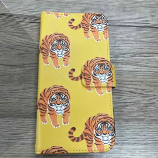 iPhone16 ケース iPhoneケース 手帳型 虎 トラ(iPhoneケース)